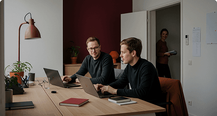 Team at work